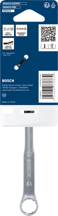 Kunci kombinasi Bosch 13 mm krom vanadium.